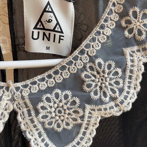 UNIF Wednesday Addams Dress - Size M - New - Picture 8 of 10